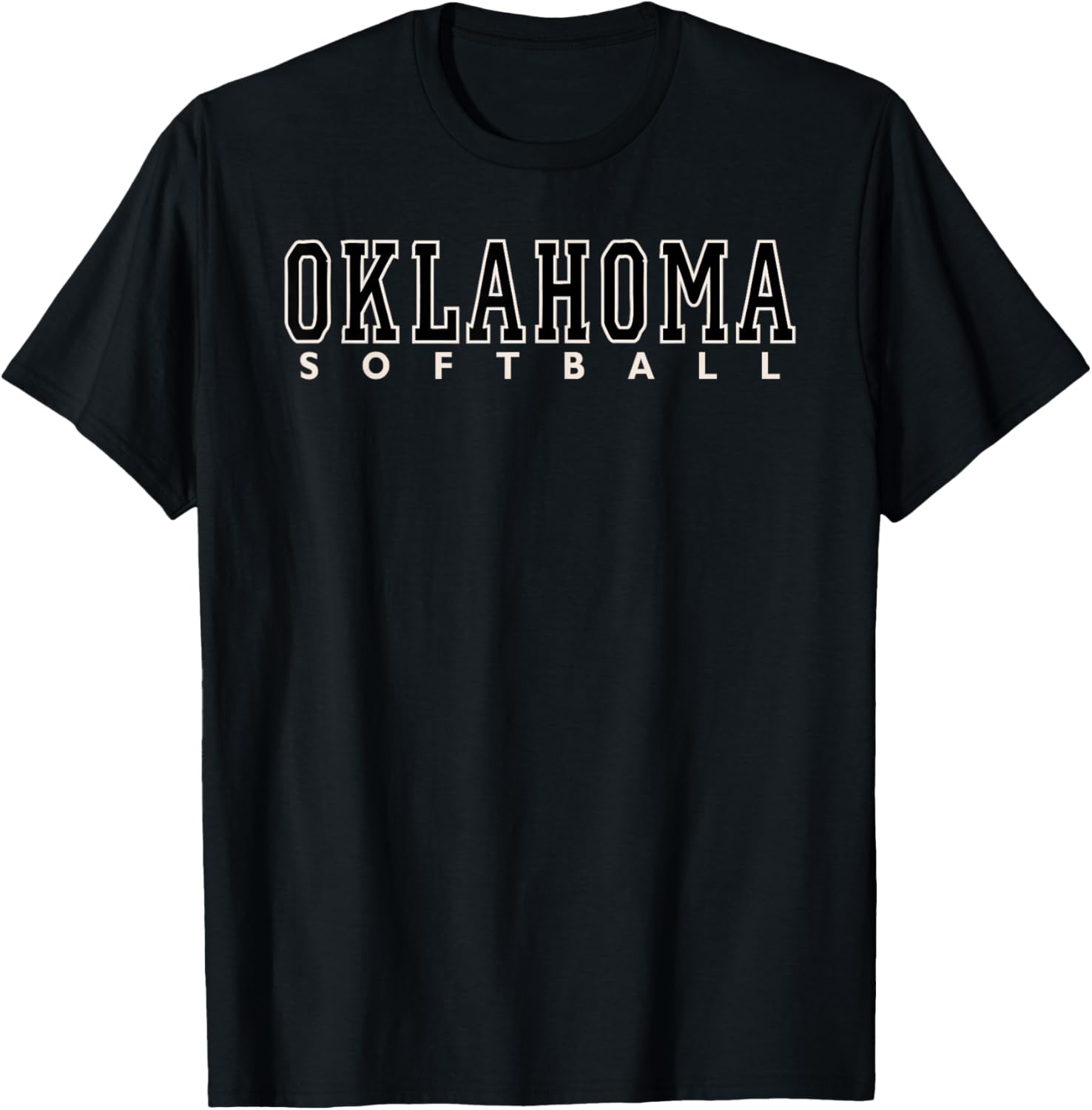 Oklahoma Softball T-Shirt - T-Shirt | Black