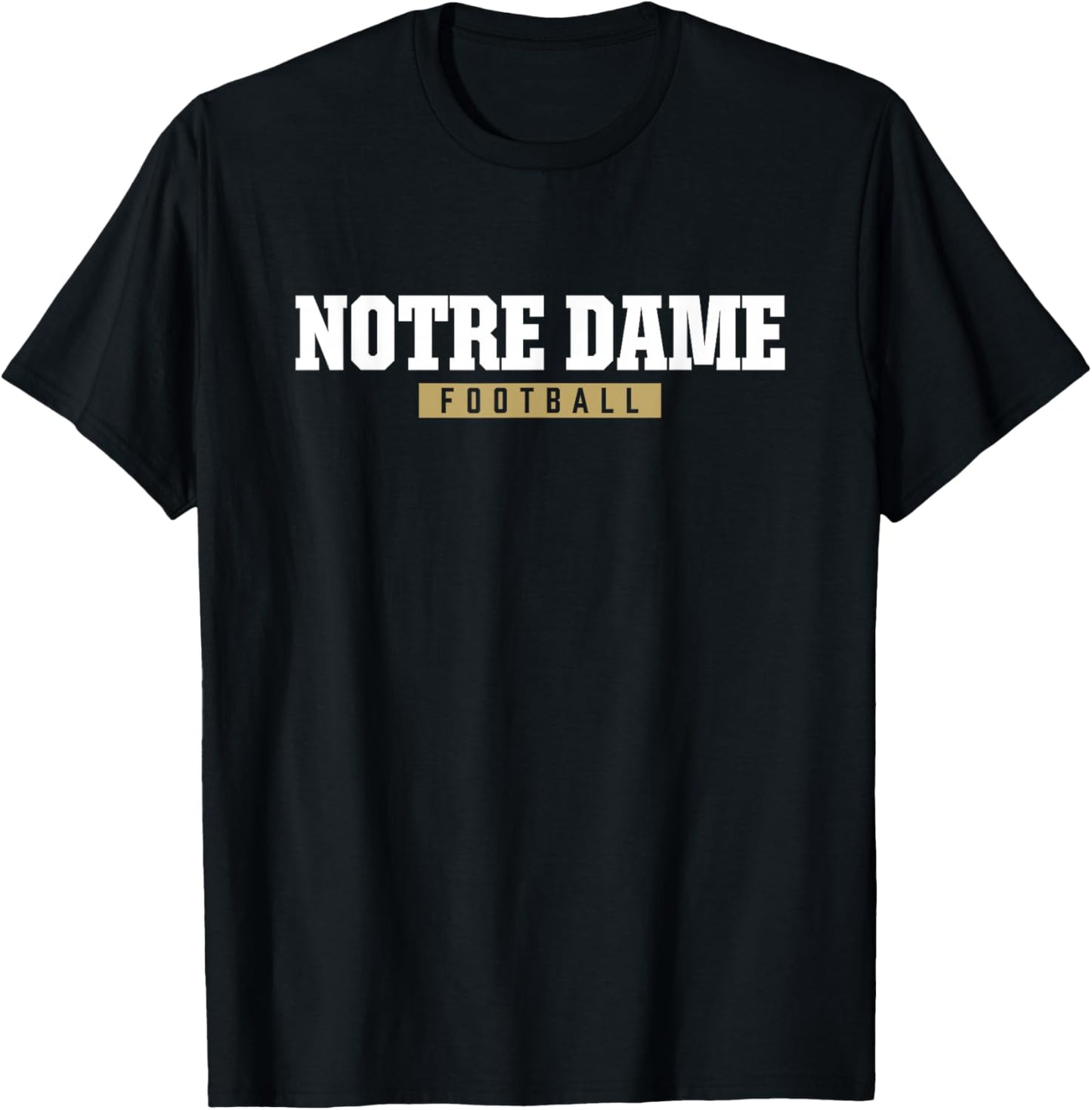 Notre Dame High School Football HS T-Shirt - T-Shirt | Black