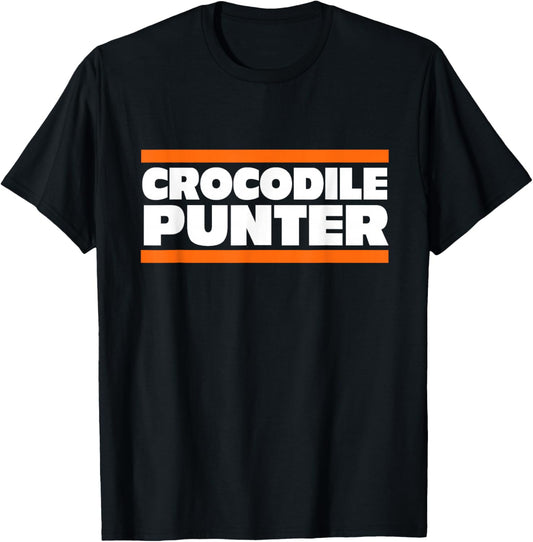 Crocodile Punter T-Shirt - T-Shirt | Black