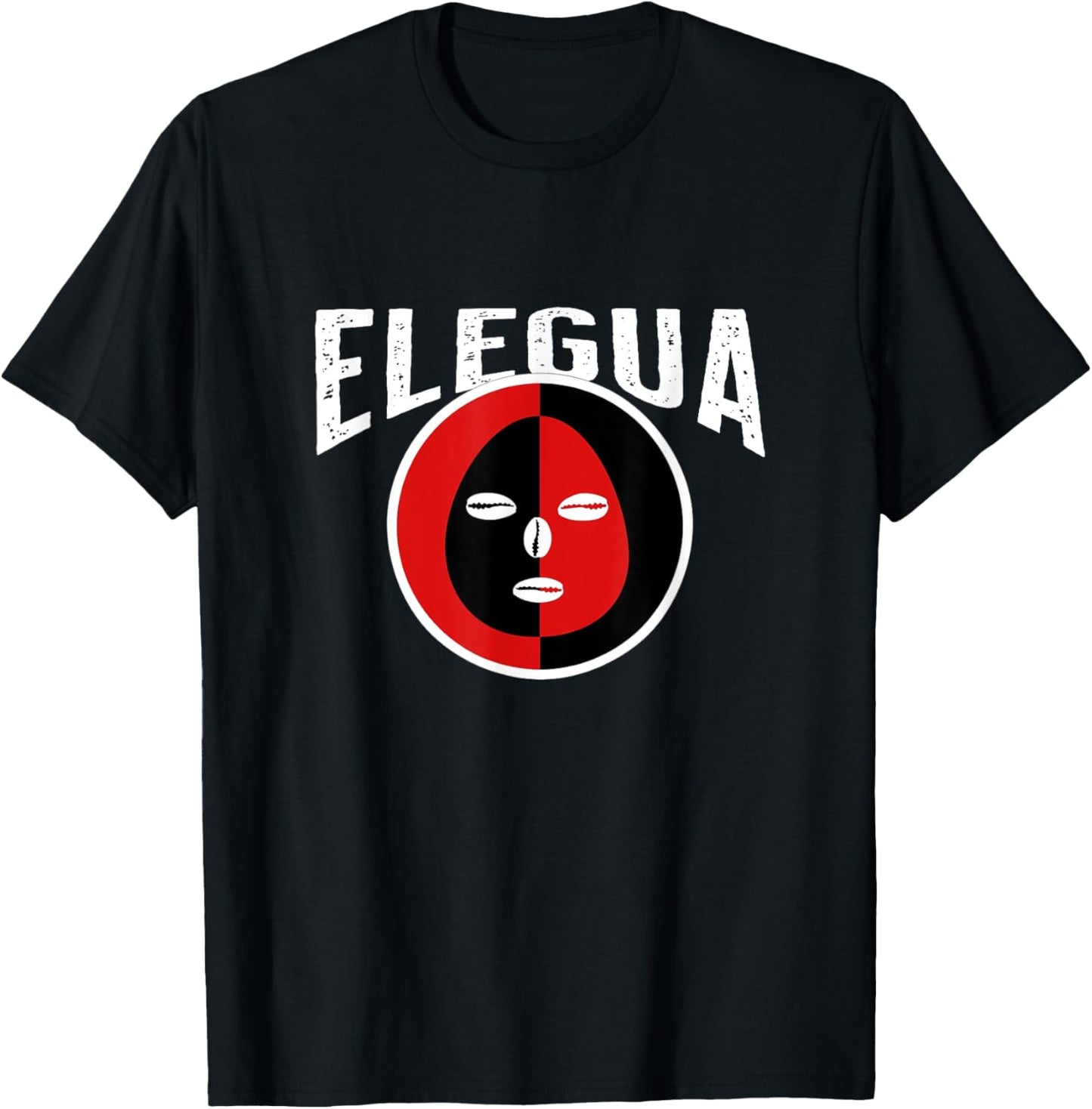 Elegua Yoruba Religion Nigeria Men Women retro vintage T-Shirt - T-Shirt | Black