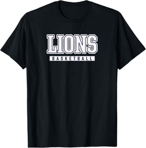 Lions Basketball Howard High School T-Shirt - T-Shirt | Black