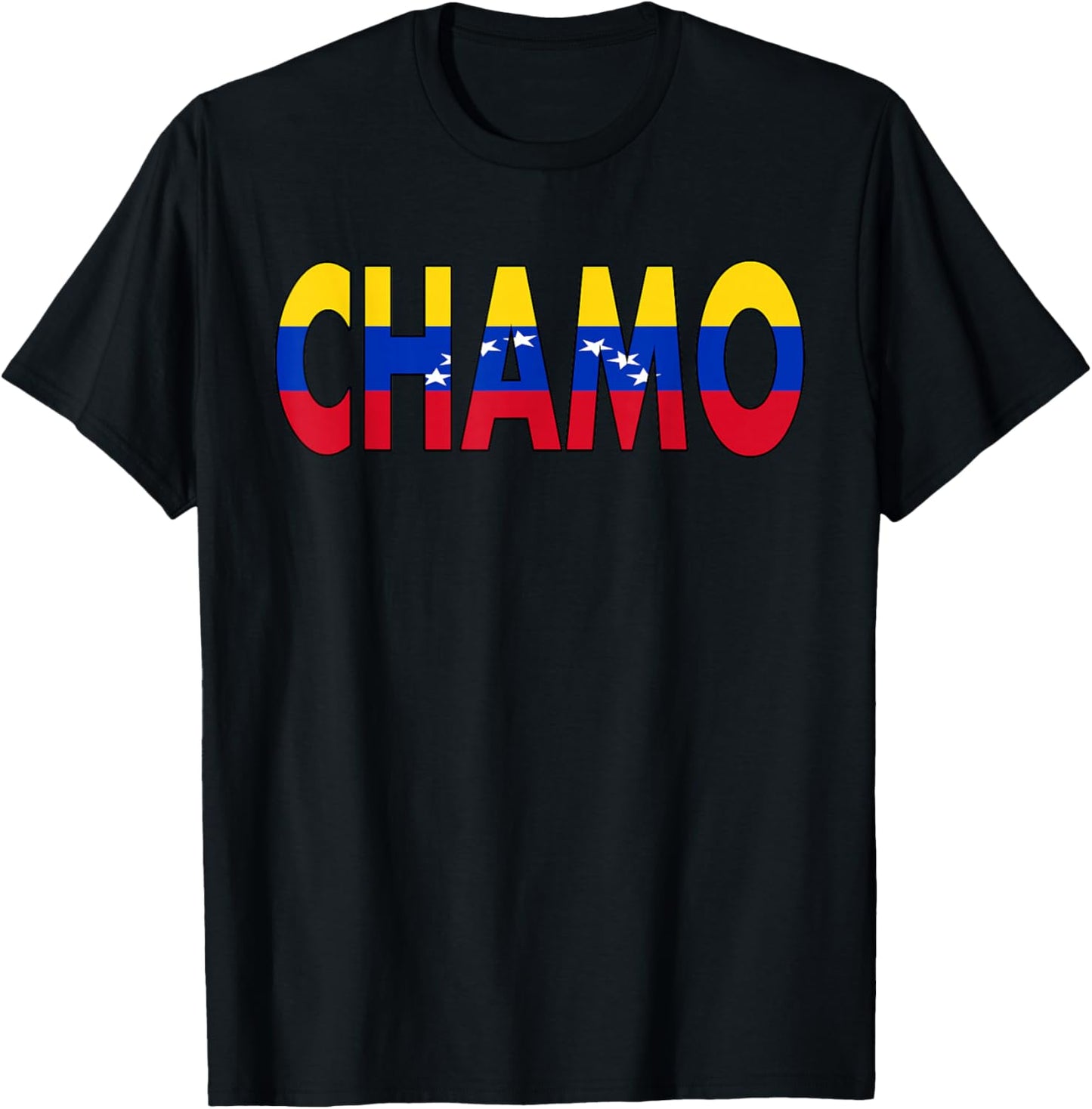Artistic Design Venezuelan Chamo Flannel Venezuela T-Shirt - T-Shirt | Black