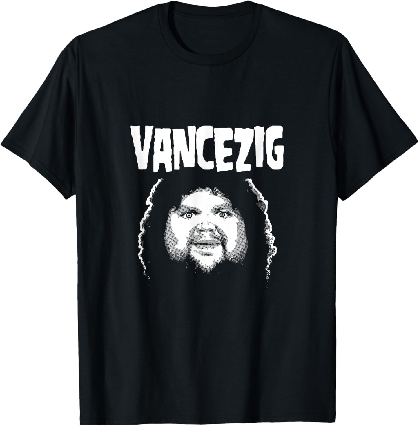 JD Vance Face Meme T-Shirt - T-Shirt | Black