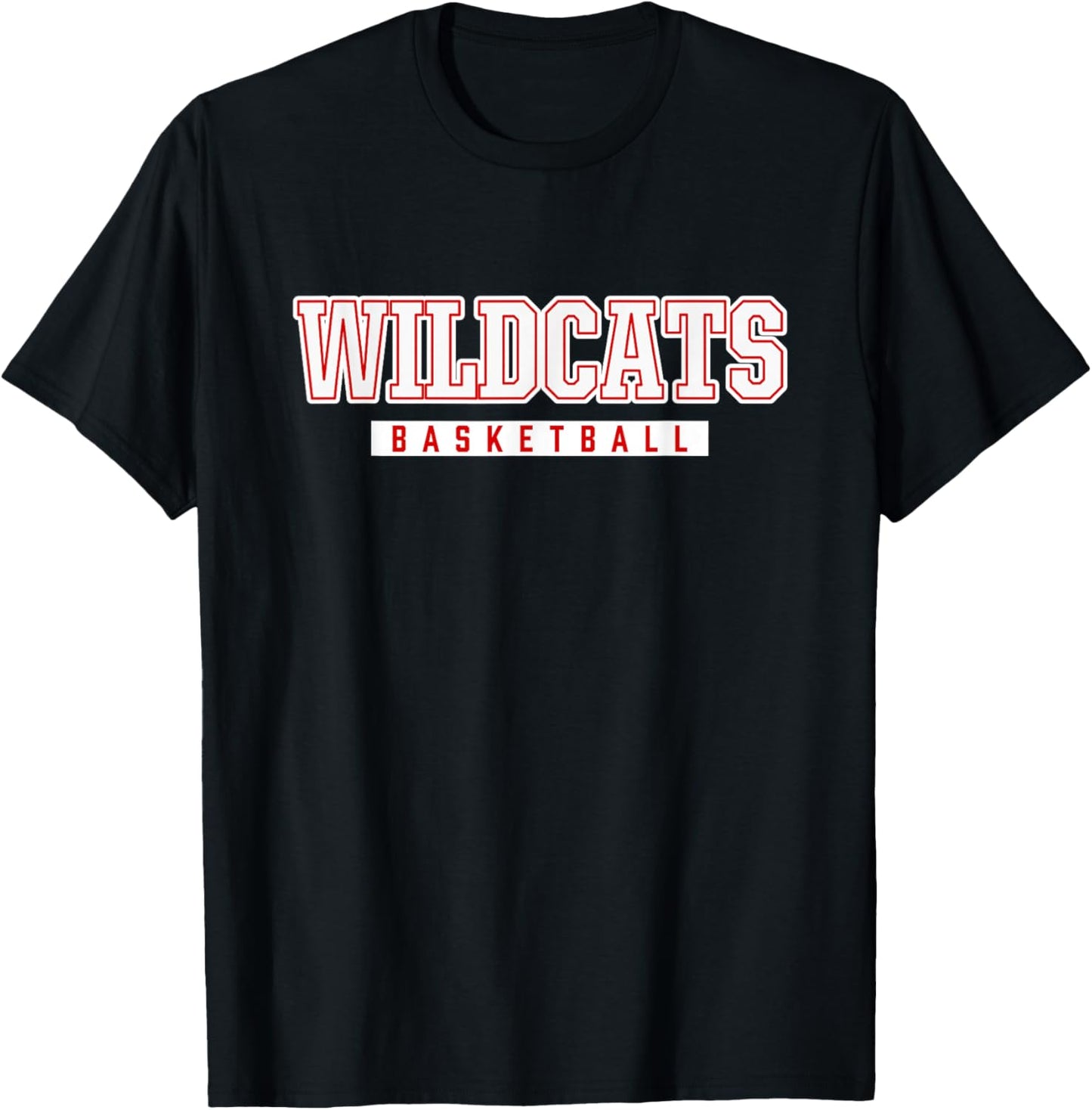 Wildcats Basketball East High School T-Shirt - T-Shirt | Black
