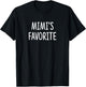 Mimi's Favorite T-Shirt - T-Shirt | Black