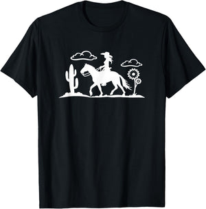 Cowgirl T-Shirt - T-Shirt | Black