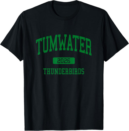 Tumwater High School Class of 2026 Tumwater WA T-Shirt - T-Shirt | Black