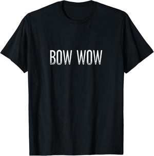 Bow Wow - Vintage Style T-Shirt - T-Shirt | Black