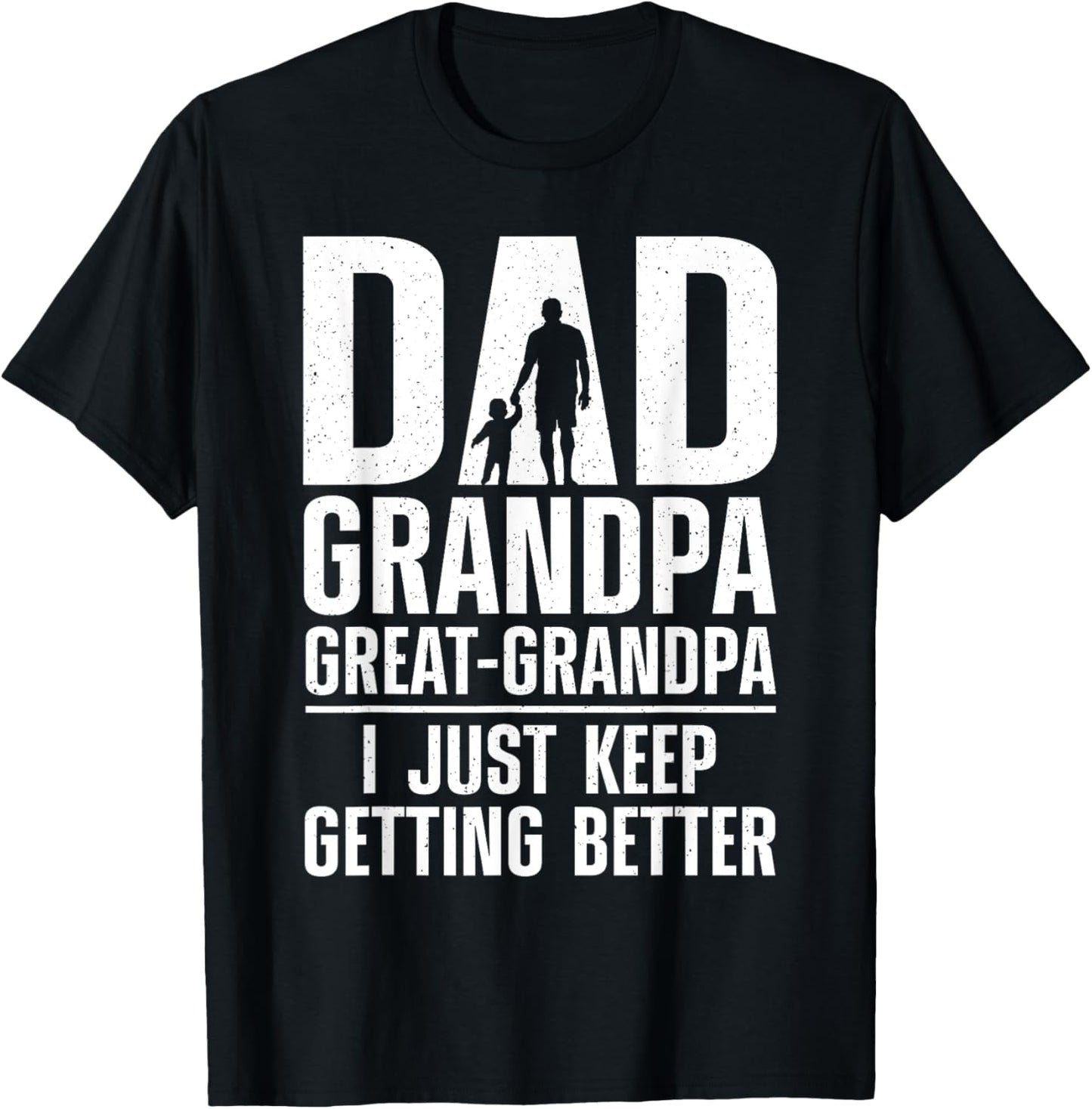 Cool Great Grandpa Art For Grandpa Men Great Grandfather T-Shirt - T-Shirt | Black