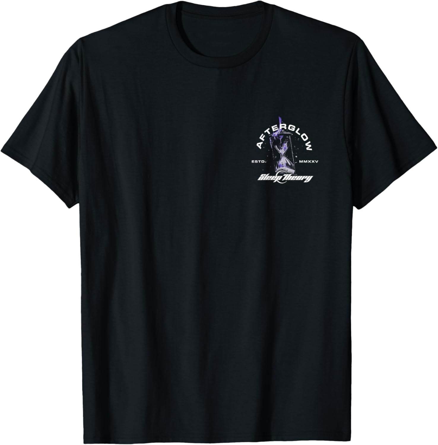Sleep Theory - Official Merchandise - Afterglow Hourglass T-Shirt - T-Shirt | Black