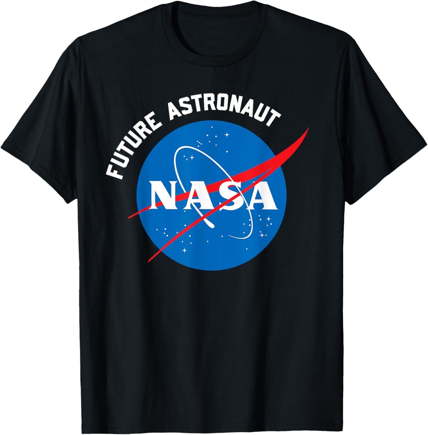 NASA Future Astronaut Space Kids Boys Girls Young Children T-Shirt - T-Shirt | Black
