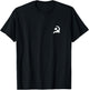 Hammer Sichel Minimalistische Grafik Kommunismus Sozialismus T-Shirt - T-Shirt | Black