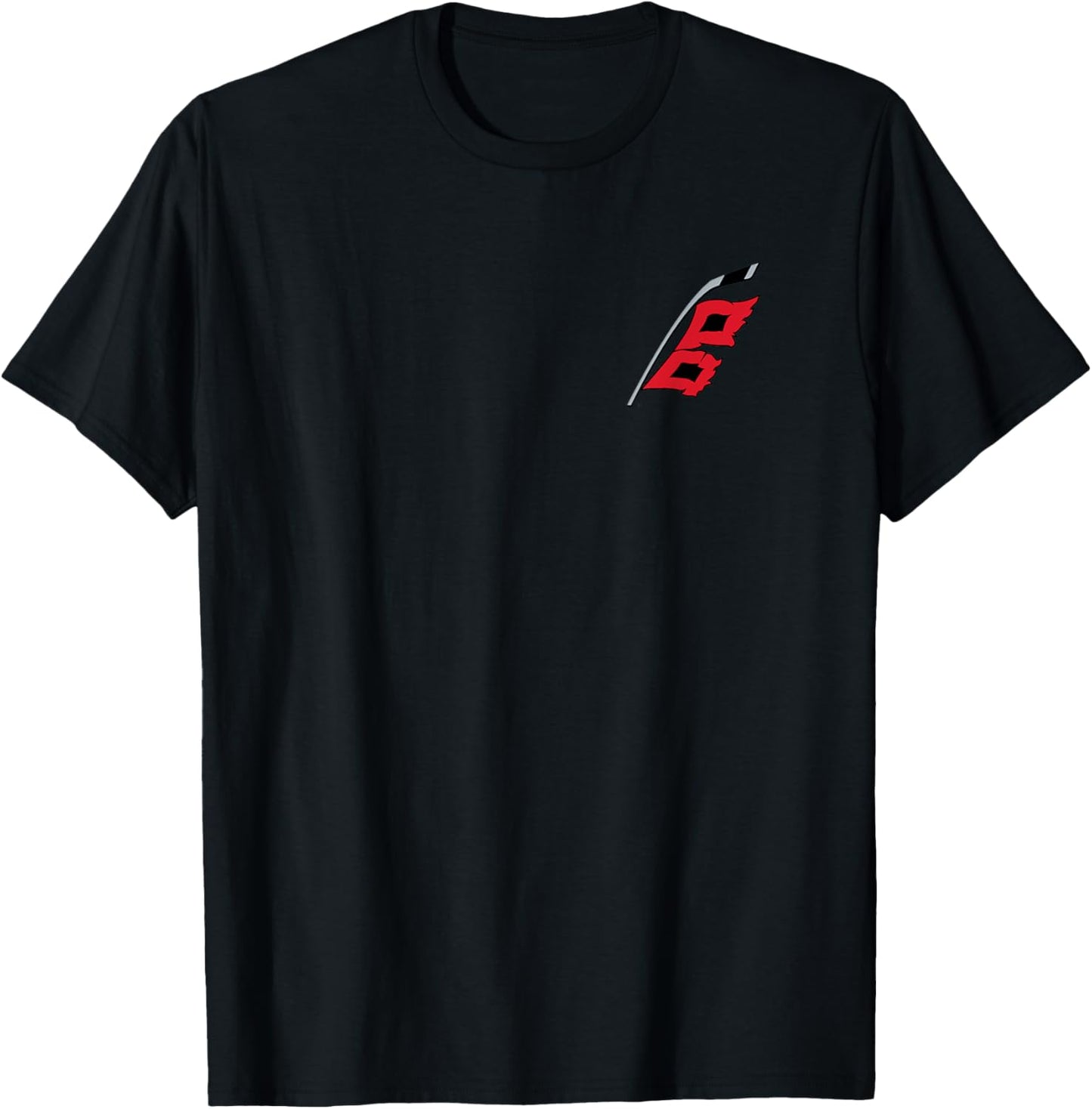 Carolina Hurricanes Front/Back White NHL Officially Licensed T-Shirt - T-Shirt | Black