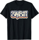 Skibiti Toilet Gen Alpha Slang Meme Ohio Rizz Rizzler Funny T-Shirt - T-Shirt | Black