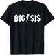 Rock n Roll Big Sister Birthday Rock Star Matching Family T-Shirt - T-Shirt | Black