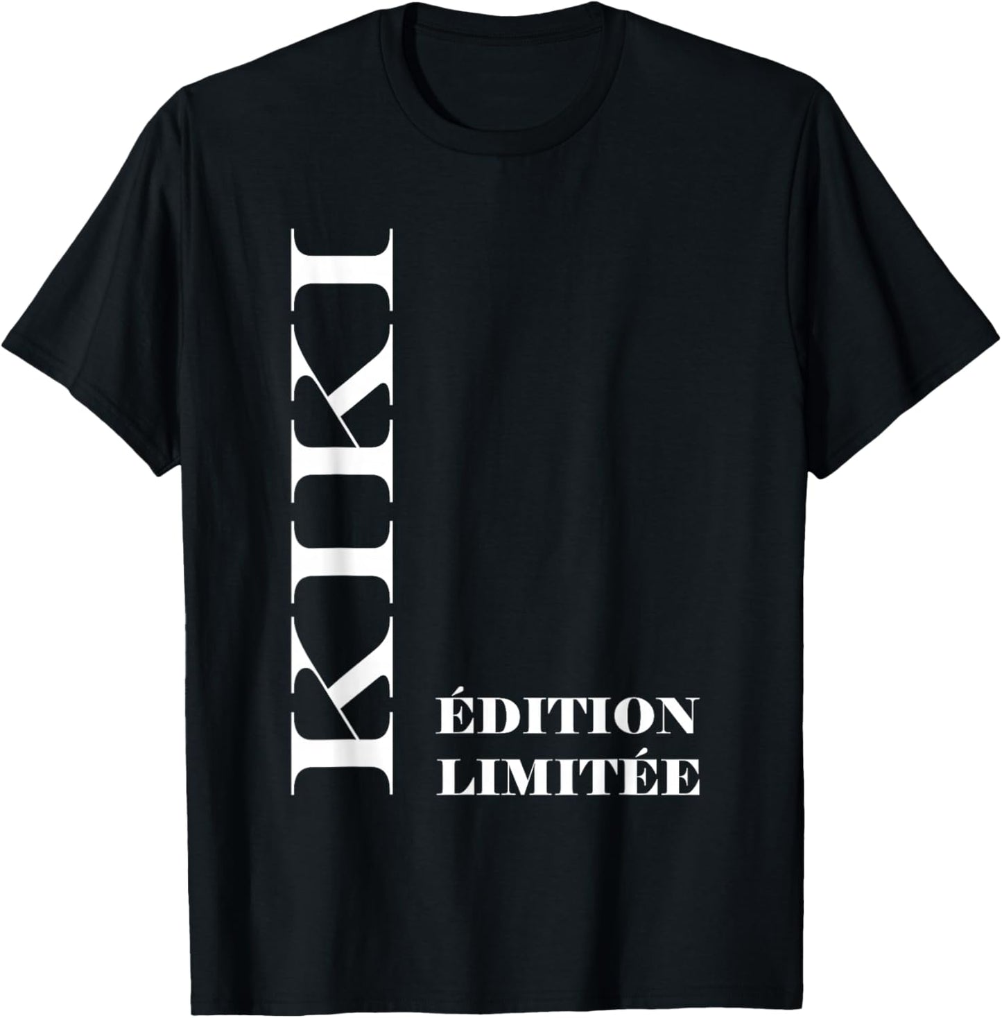 Quote Man Kiki Funny Funny Name Funny Kiki T-Shirt - T-Shirt | Black