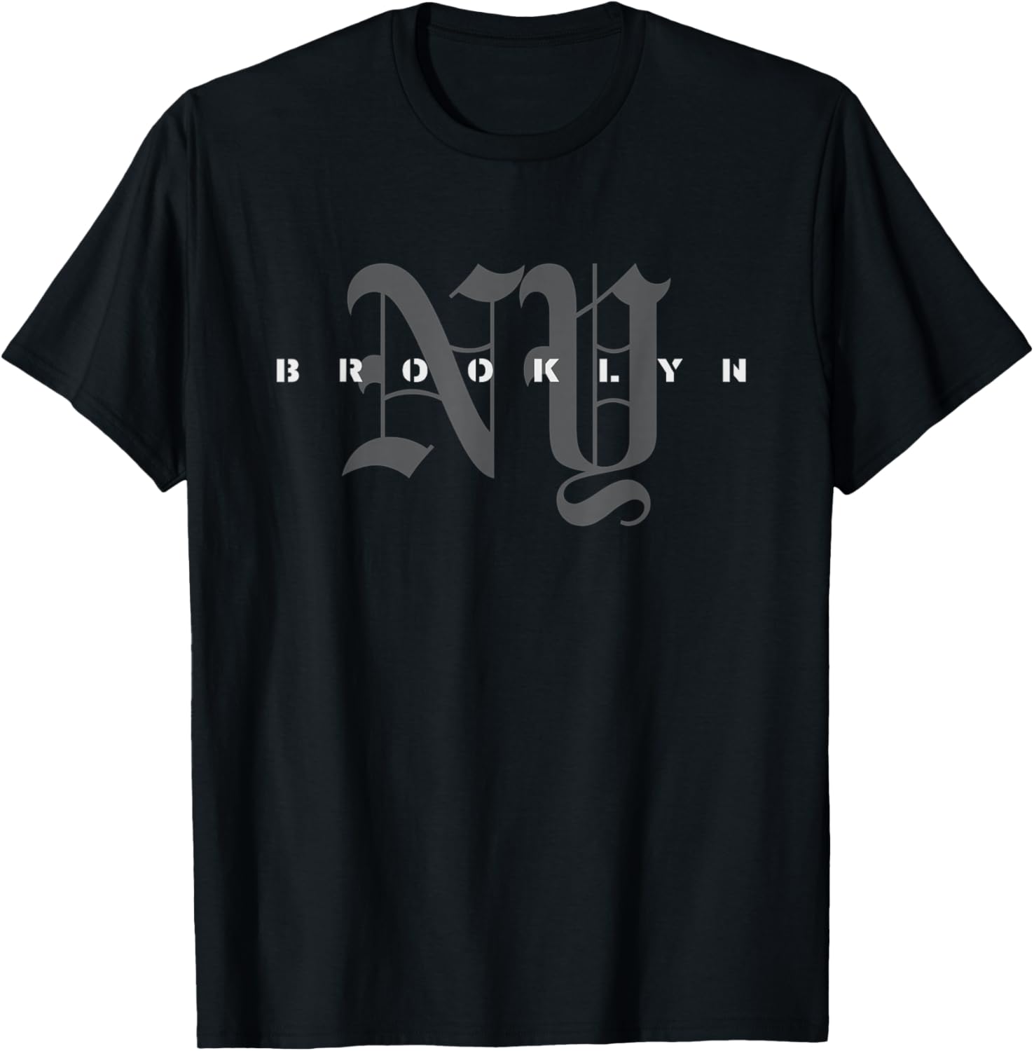 Brooklyn New York T-Shirt - T-Shirt | Black