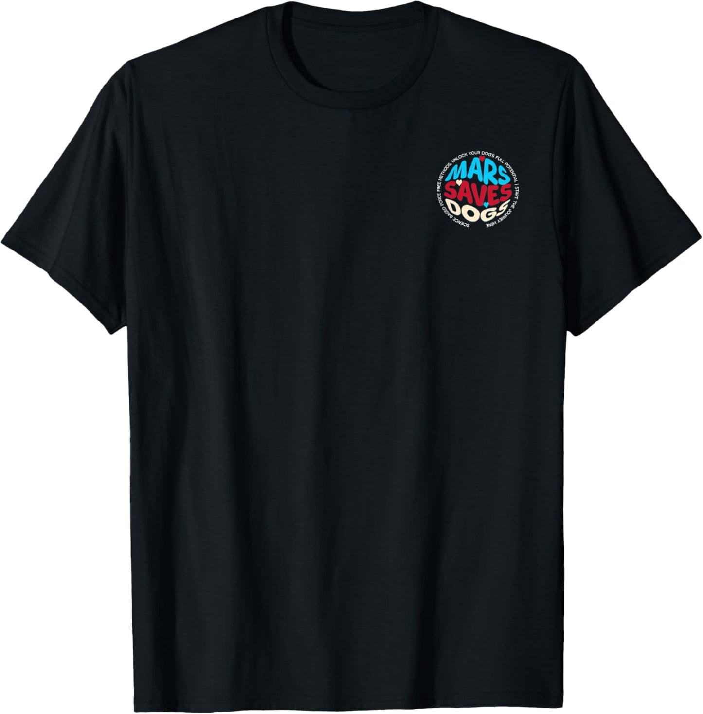 Worldwide Mars Saves Dog Love Women Kids T-Shirt - T-Shirt | Black