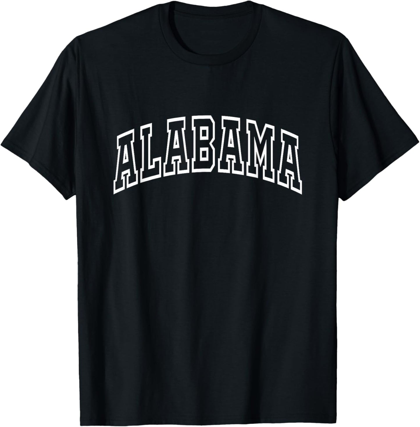 ALABAMA - Throwback Design - Classic T-Shirt - T-Shirt | Black