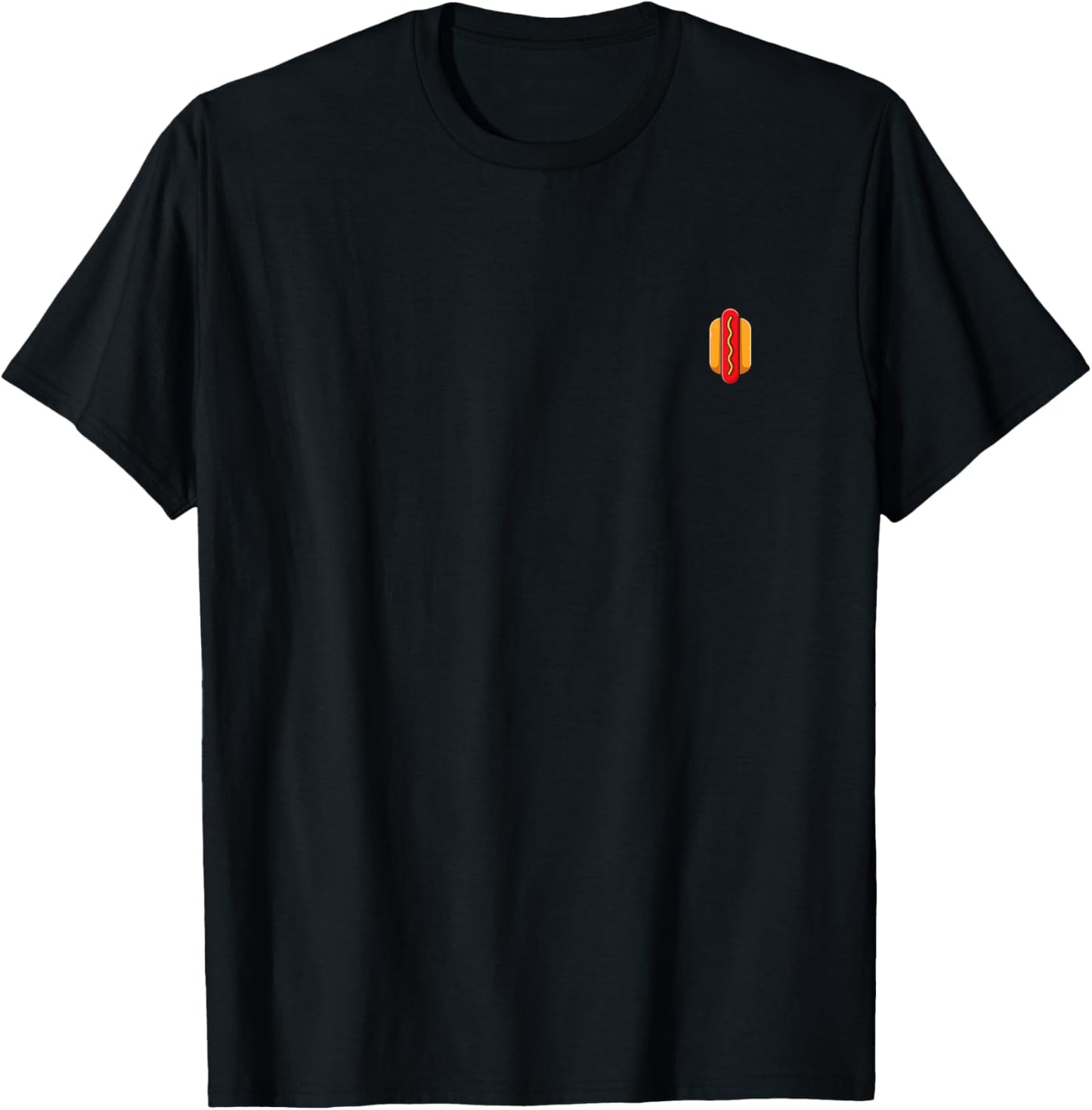 Hot Dog Pocket T-Shirt - T-Shirt | Black