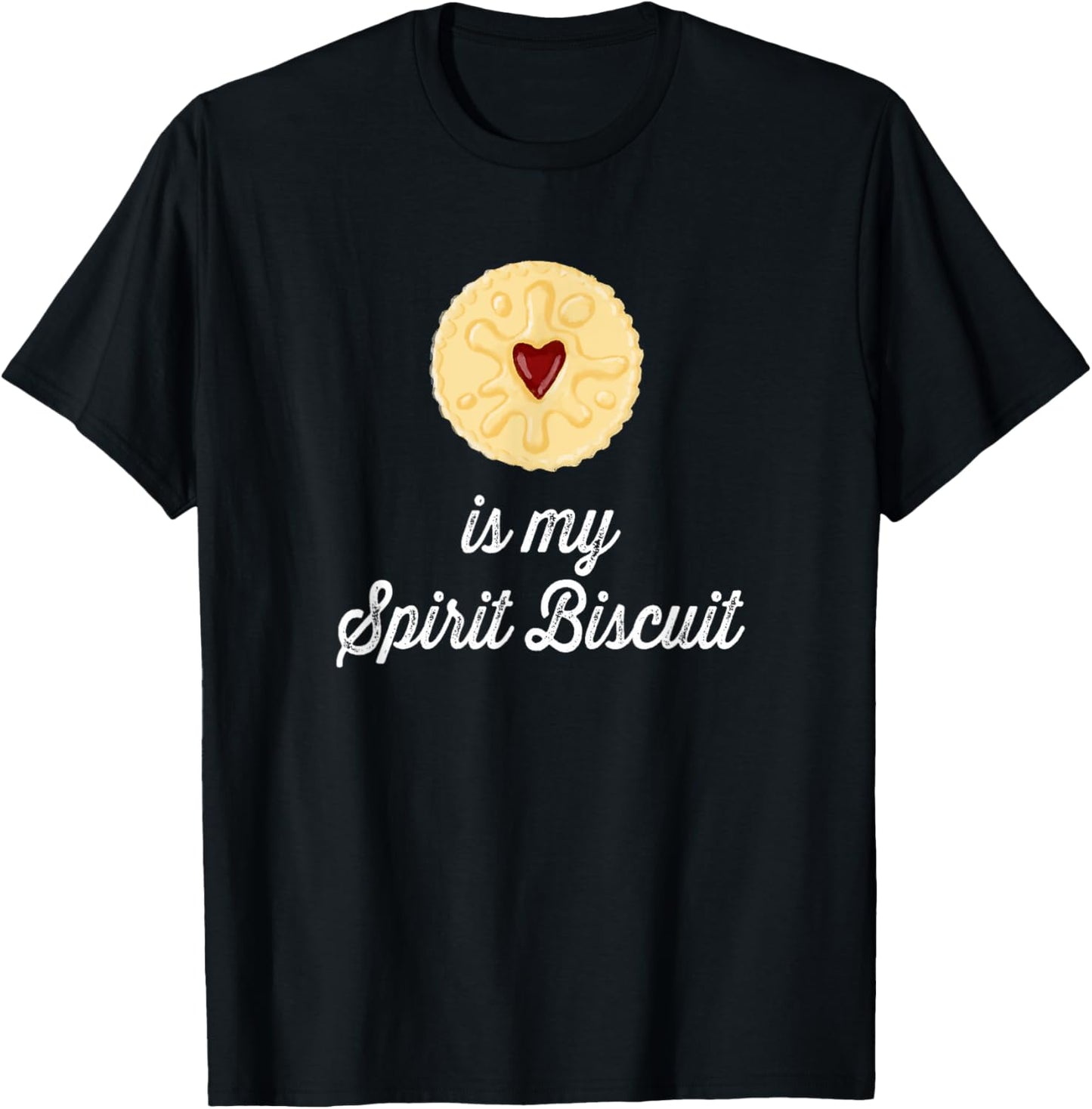 Jammie Dodger is my Spirit Biscuit T-Shirt - T-Shirt | Black