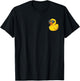 Rubber Duck Cool Kids Boys Men Rubber Duck T-Shirt - T-Shirt | Black