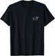 Red Panda Minimalist Badge Patch Line Art T-Shirt - T-Shirt | Black