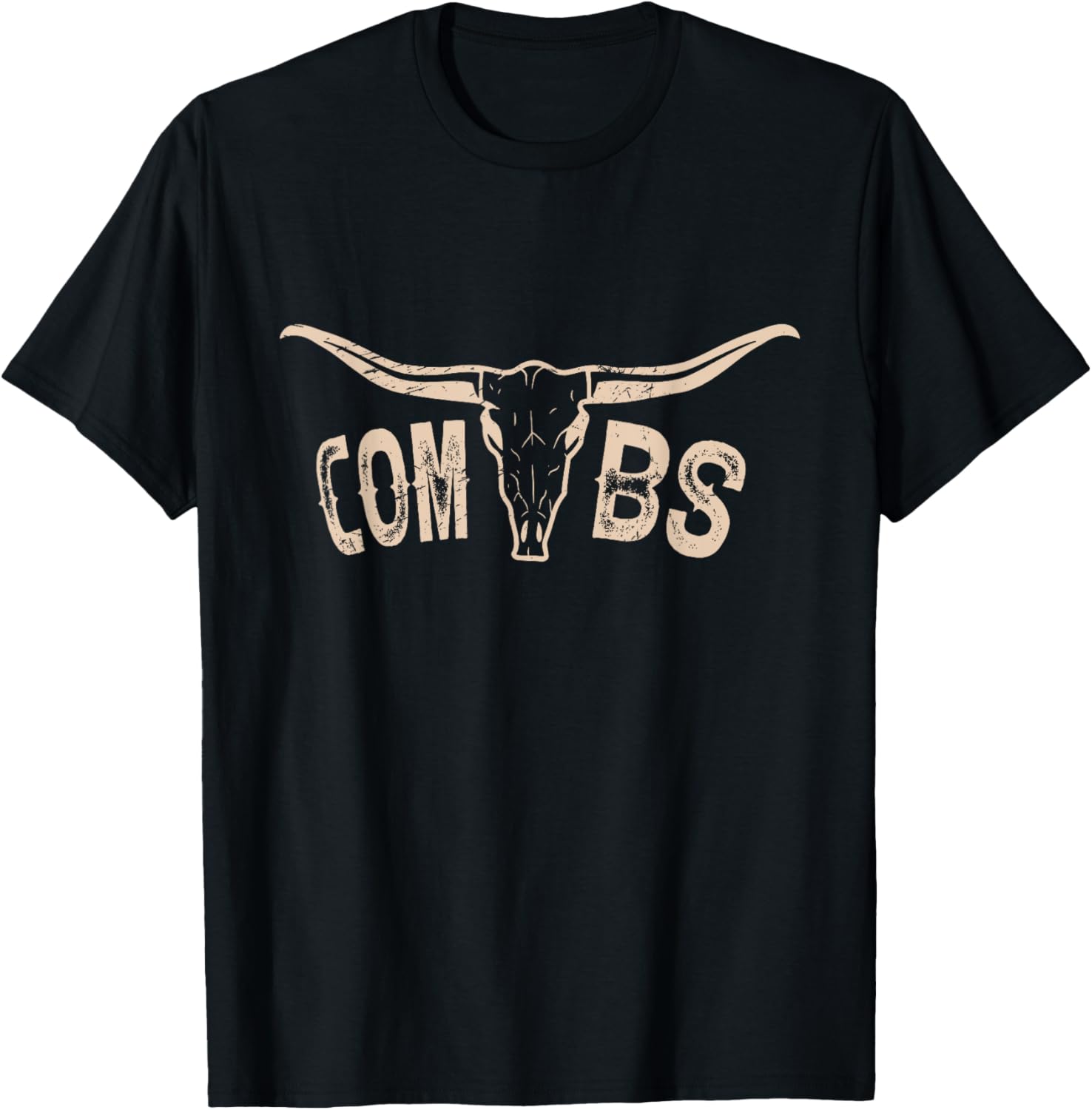 Graphic Proud First Name Combs Funny Awesome Outfits Happily T-Shirt - T-Shirt | Black