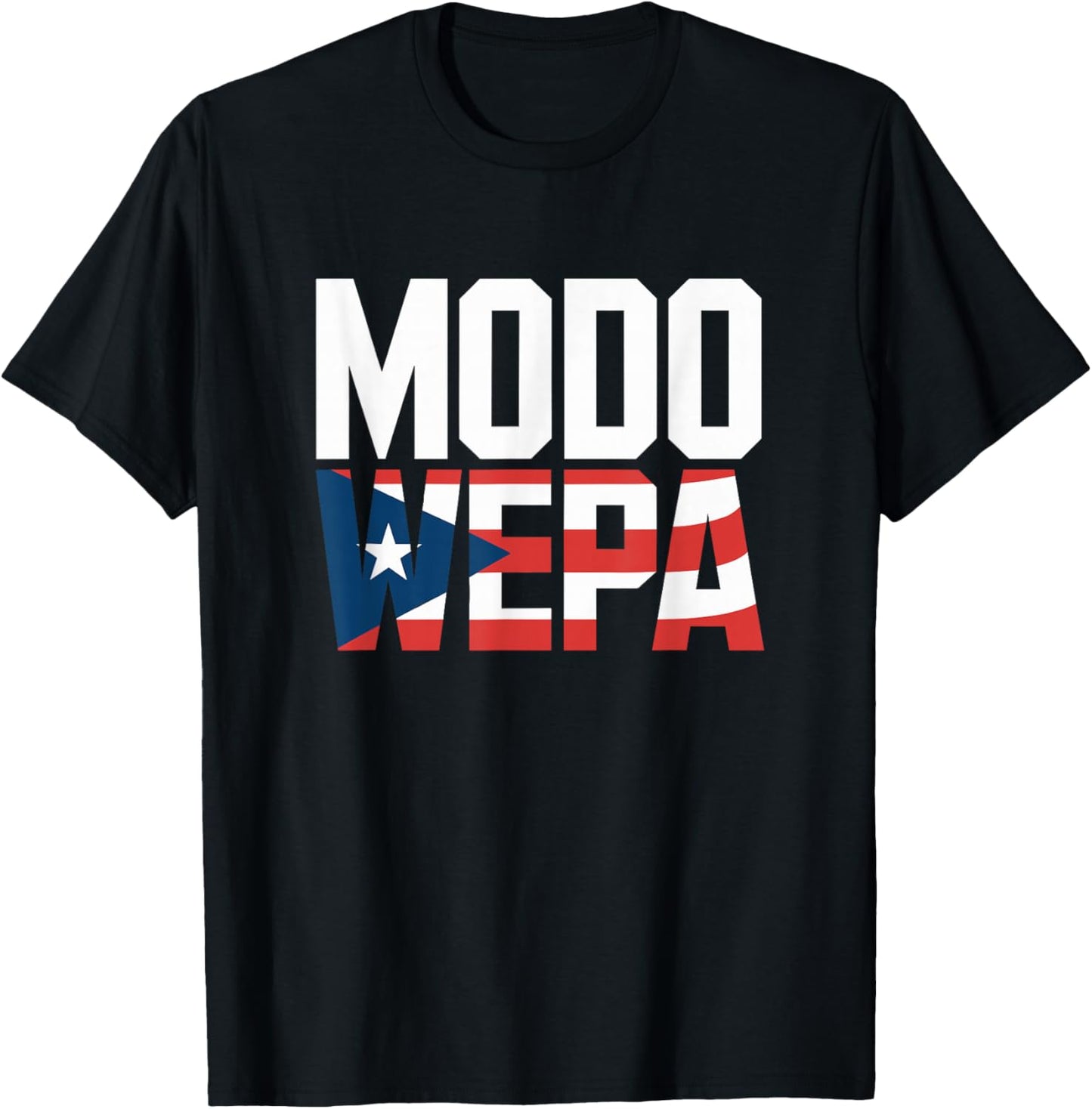 Wepa Porto Rico Boricua Bori Design for A Puerto Rican T-Shirt - T-Shirt | Black