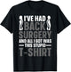 Back Surgery Recovery Design Women Post Back Surgery T-Shirt - T-Shirt | Black
