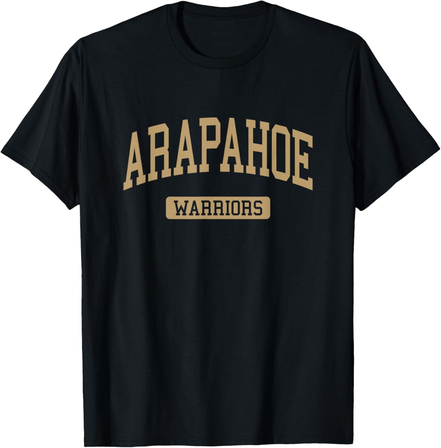Arapahoe High School HS Centennial CO Varsity Sports T-Shirt - T-Shirt | Black