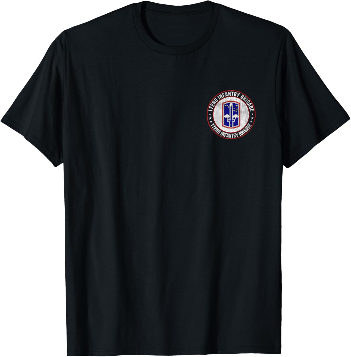 172nd Infantry Brigade Military Veterans Day Father Day T-Shirt - T-Shirt | Black