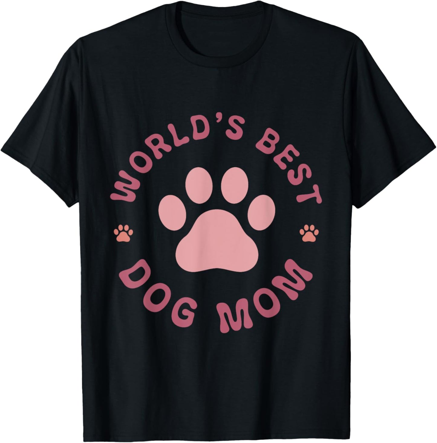 World's Best Dog Mom T-Shirt - T-Shirt | Black