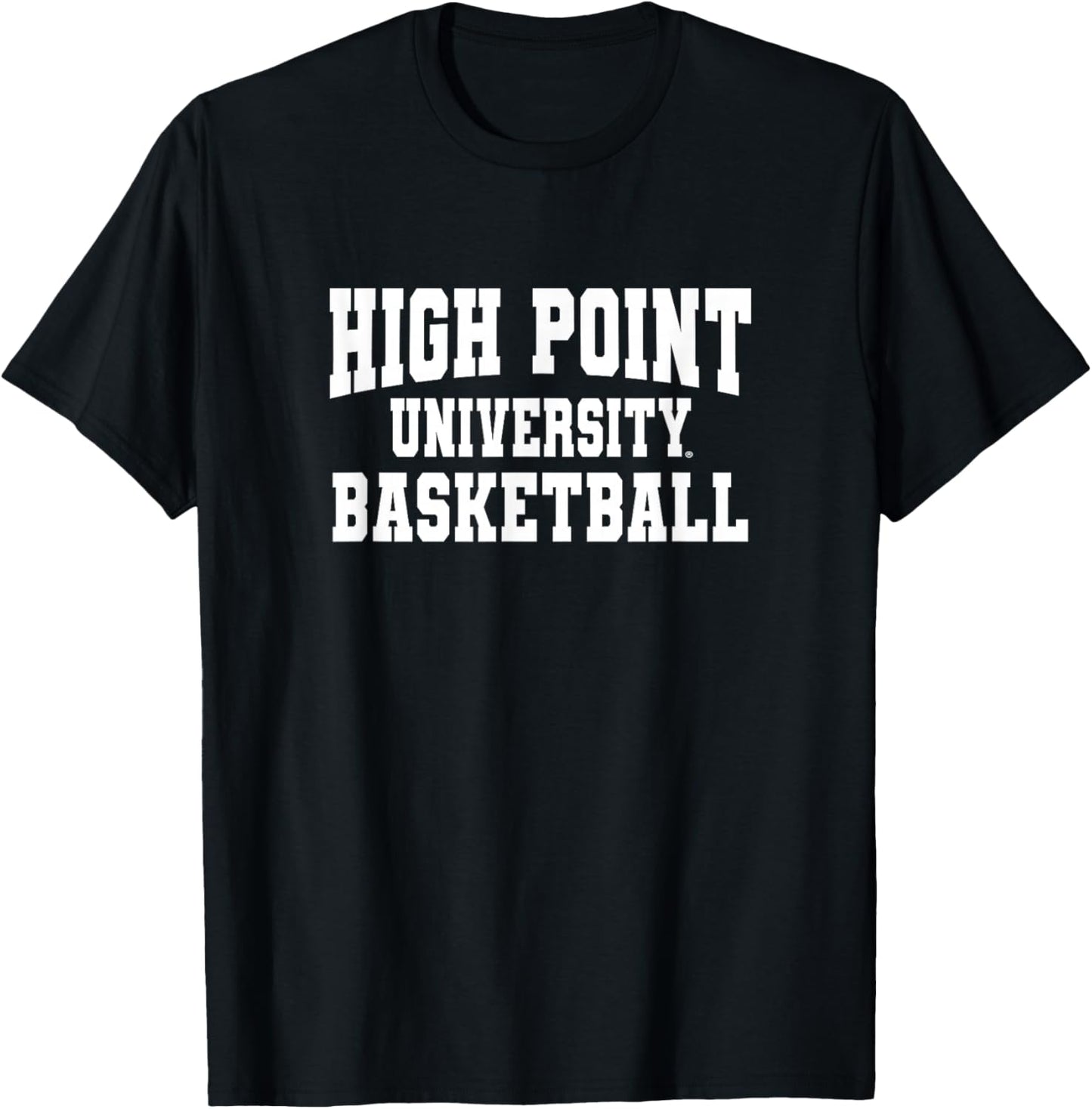 High Point University Panthers Basketball NCAA HP15 T-Shirt - T-Shirt | Black