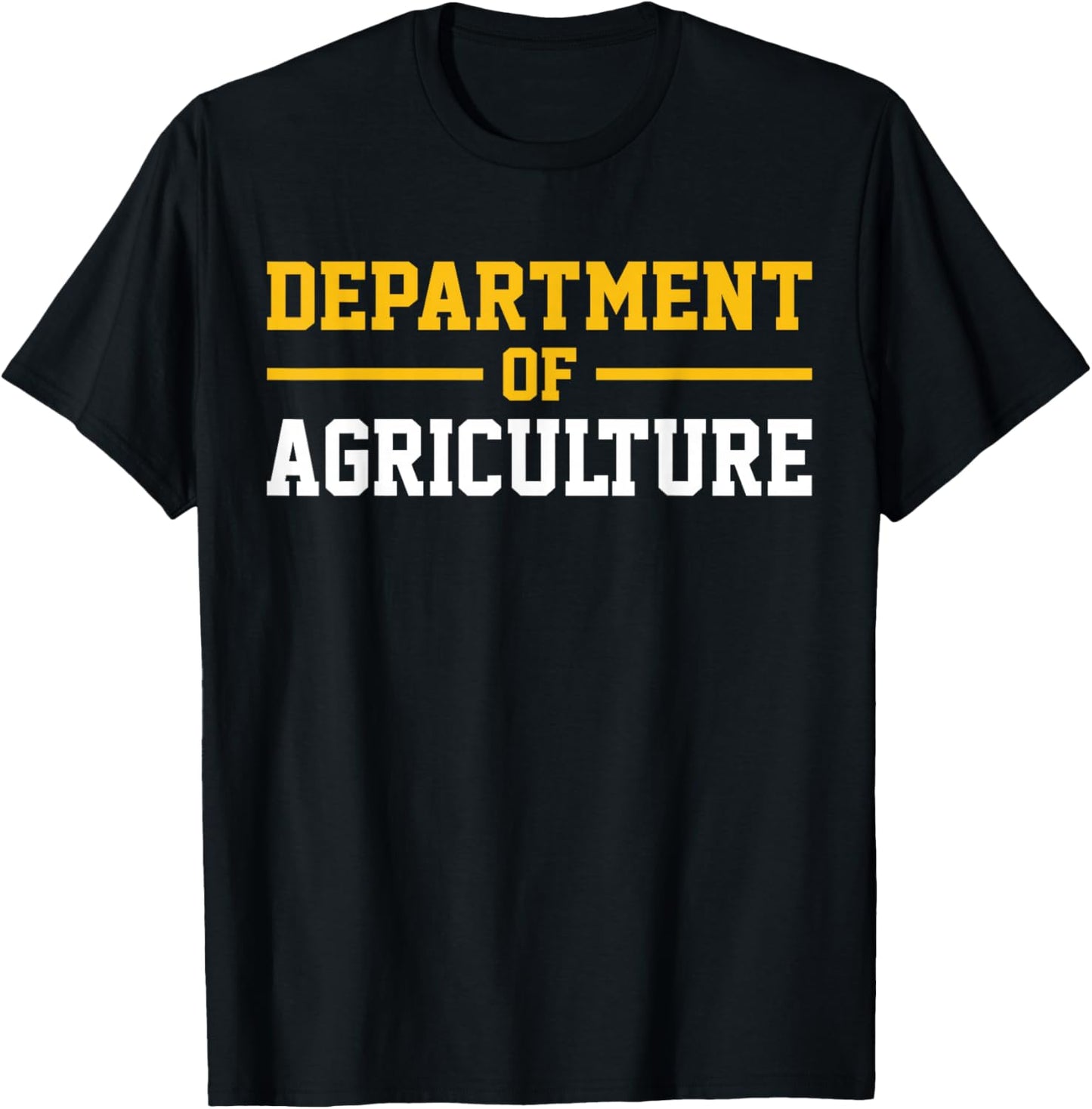 Department of Agriculture T-Shirt - T-Shirt | Black