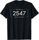 2547 Explained Impeach The Felon T-Shirt - T-Shirt | Black