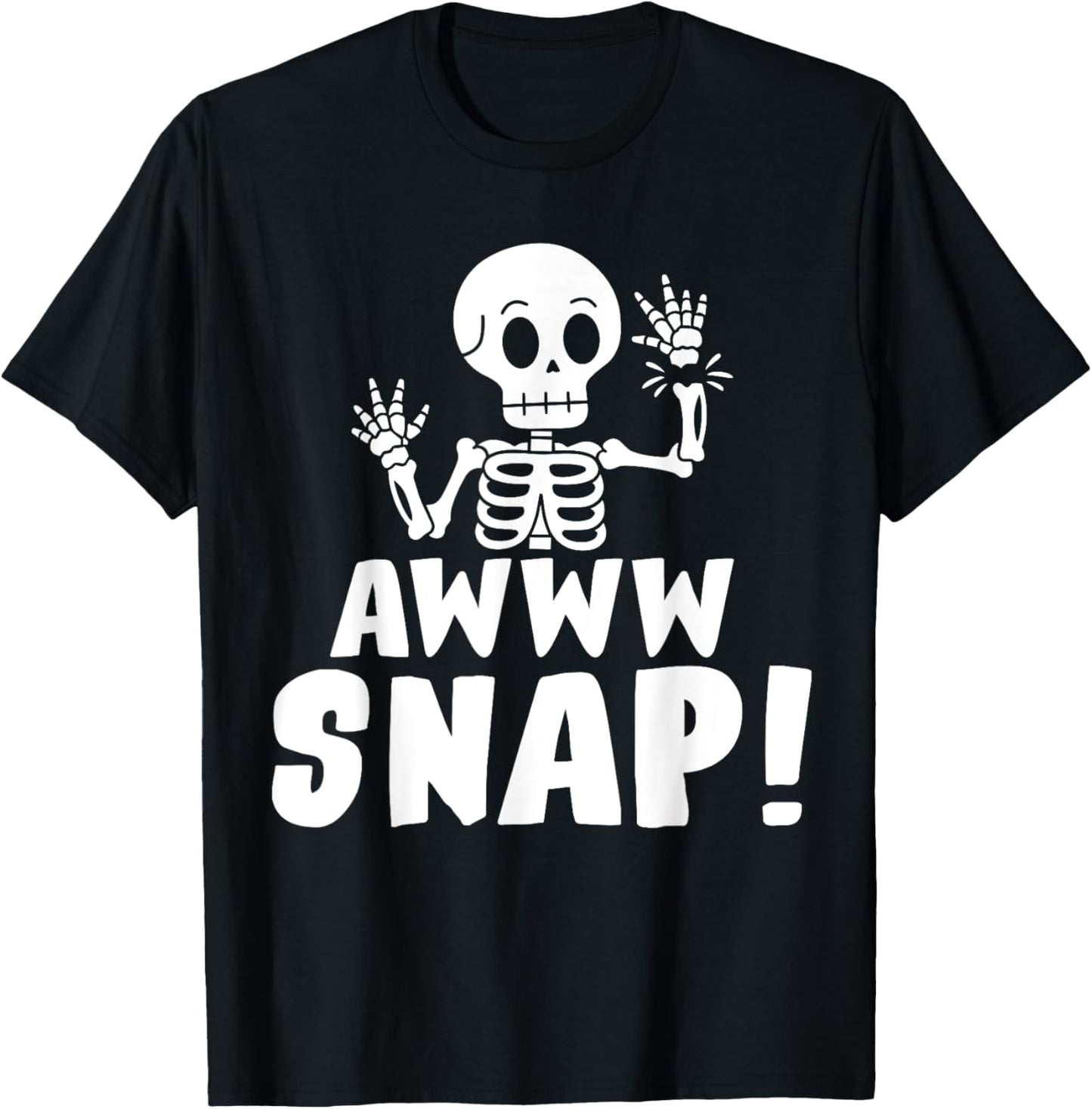 Skeleton Injury Wrist Surgery Recovery Aw Snap Broken Arm T-Shirt - T-Shirt | Black