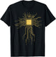 Computer Geek CPU Processor PCB Board Gamer Programmer T-Shirt - T-Shirt | Black