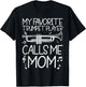 My favorite Trumpet Player Calls Me Mom Funny Music T-Shirt - T-Shirt | Black