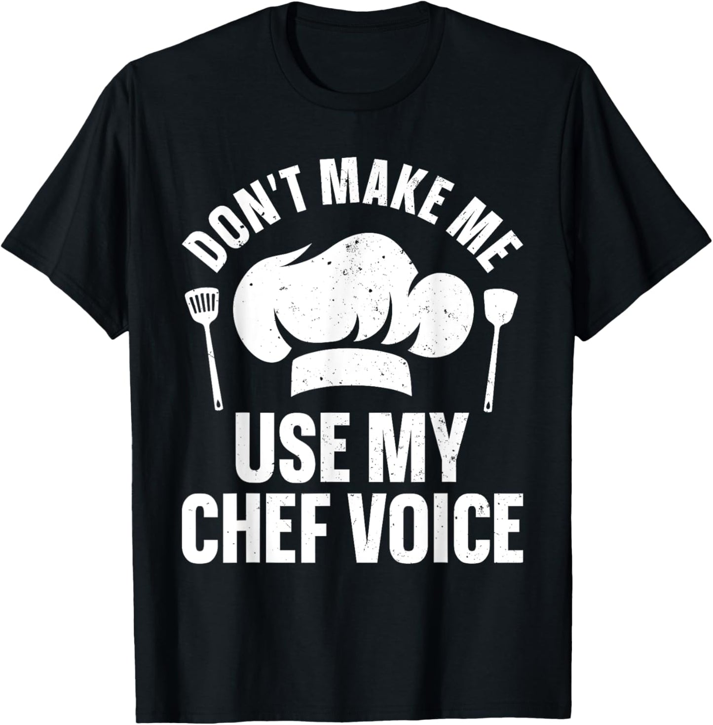 Funny Chef Design Women Cooking Lover Culinary Chef T-Shirt - T-Shirt | Black
