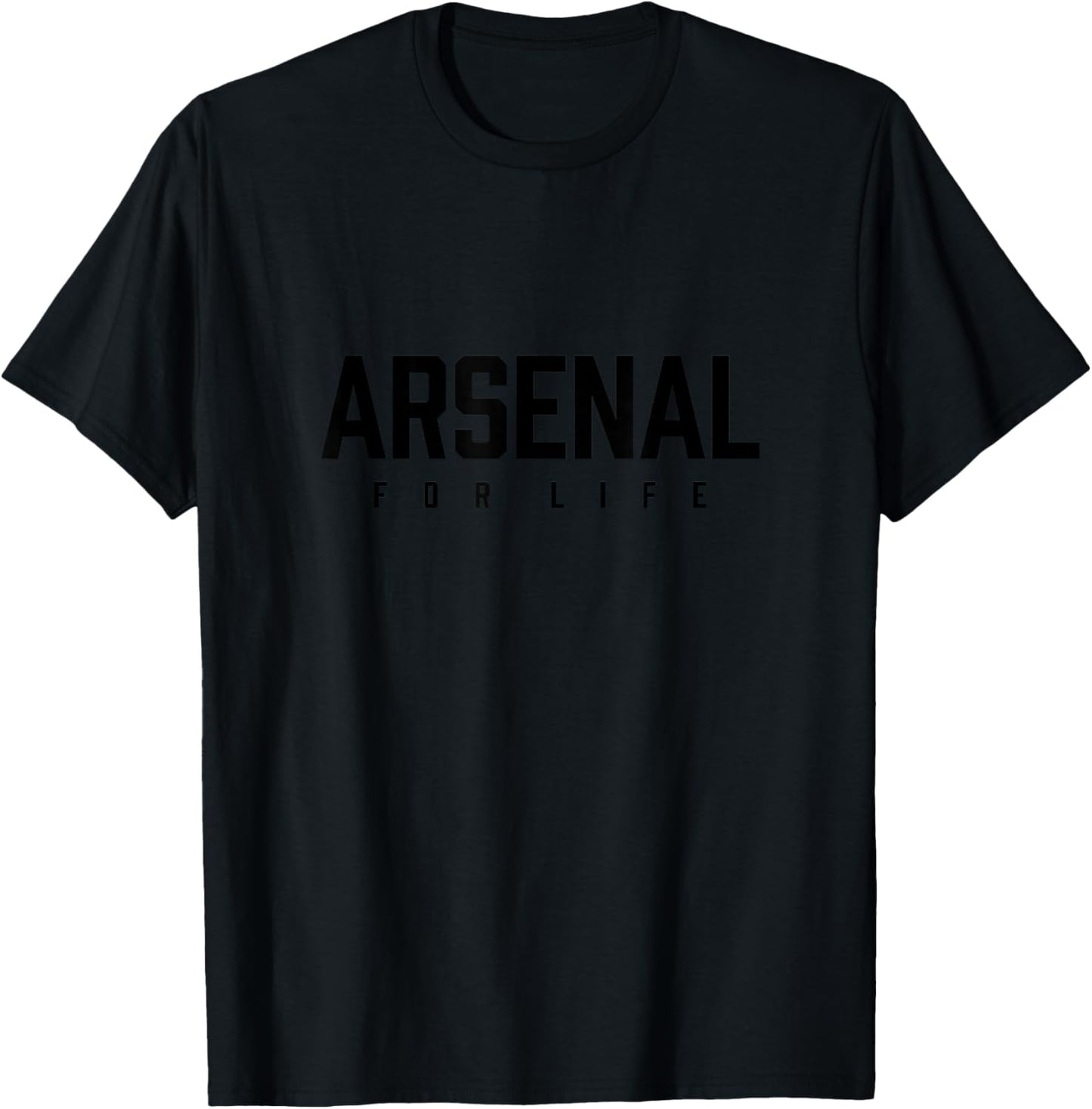 Arsenal for Life T-Shirt - T-Shirt | Black