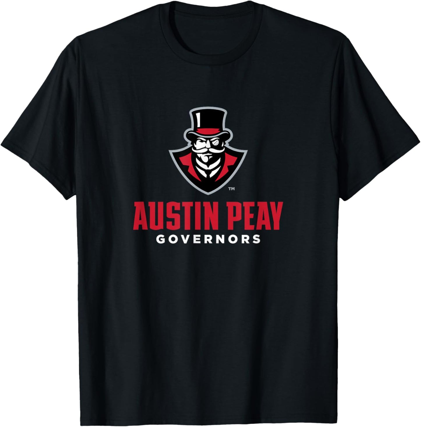 Austin Peay State University Governors Apparel Fans T-Shirt - T-Shirt | Black