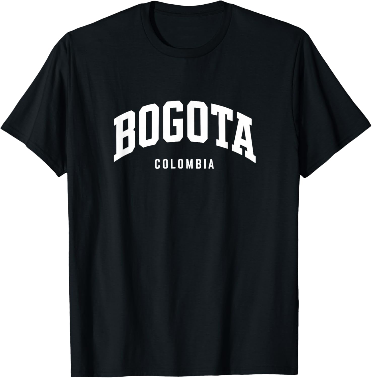 Bogota Colombia - College Style Vacation Souvenir T-Shirt - T-Shirt | Black