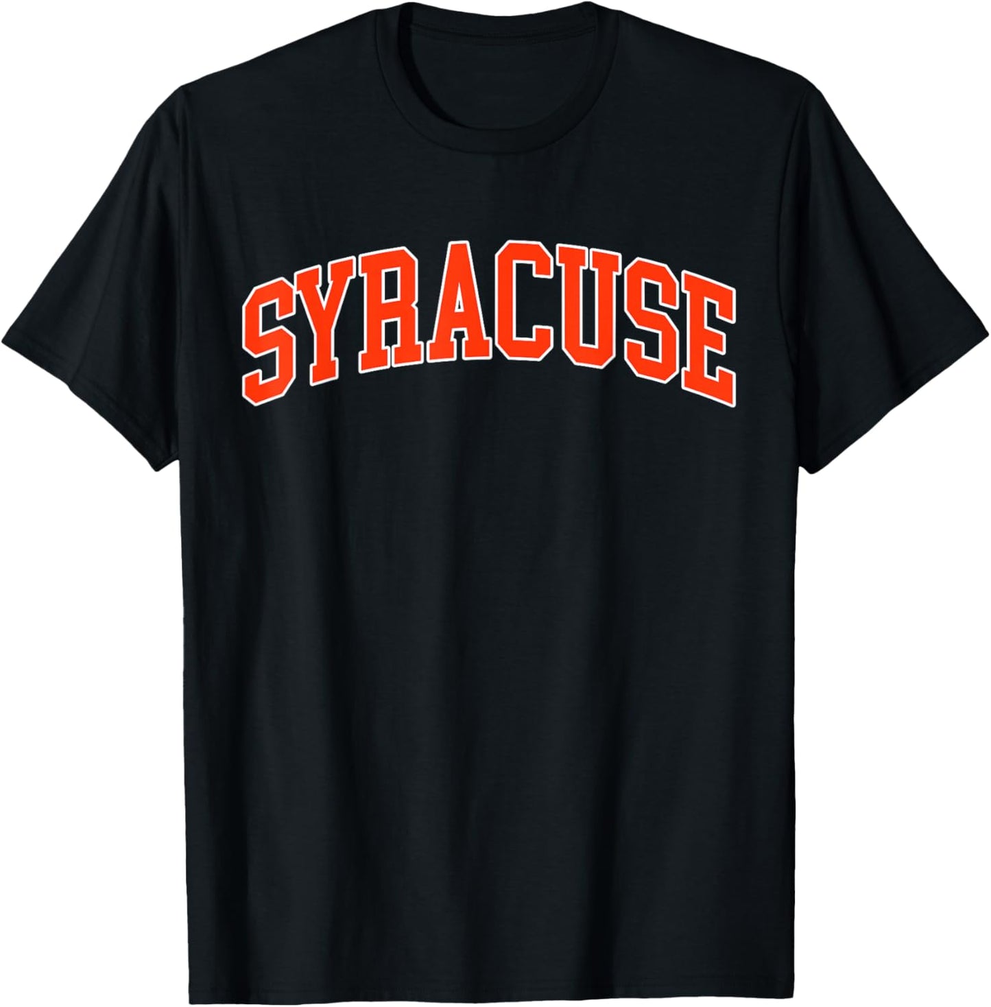 Syracuse - Throwback Design - Classic Syracuse T-Shirt - T-Shirt | Black