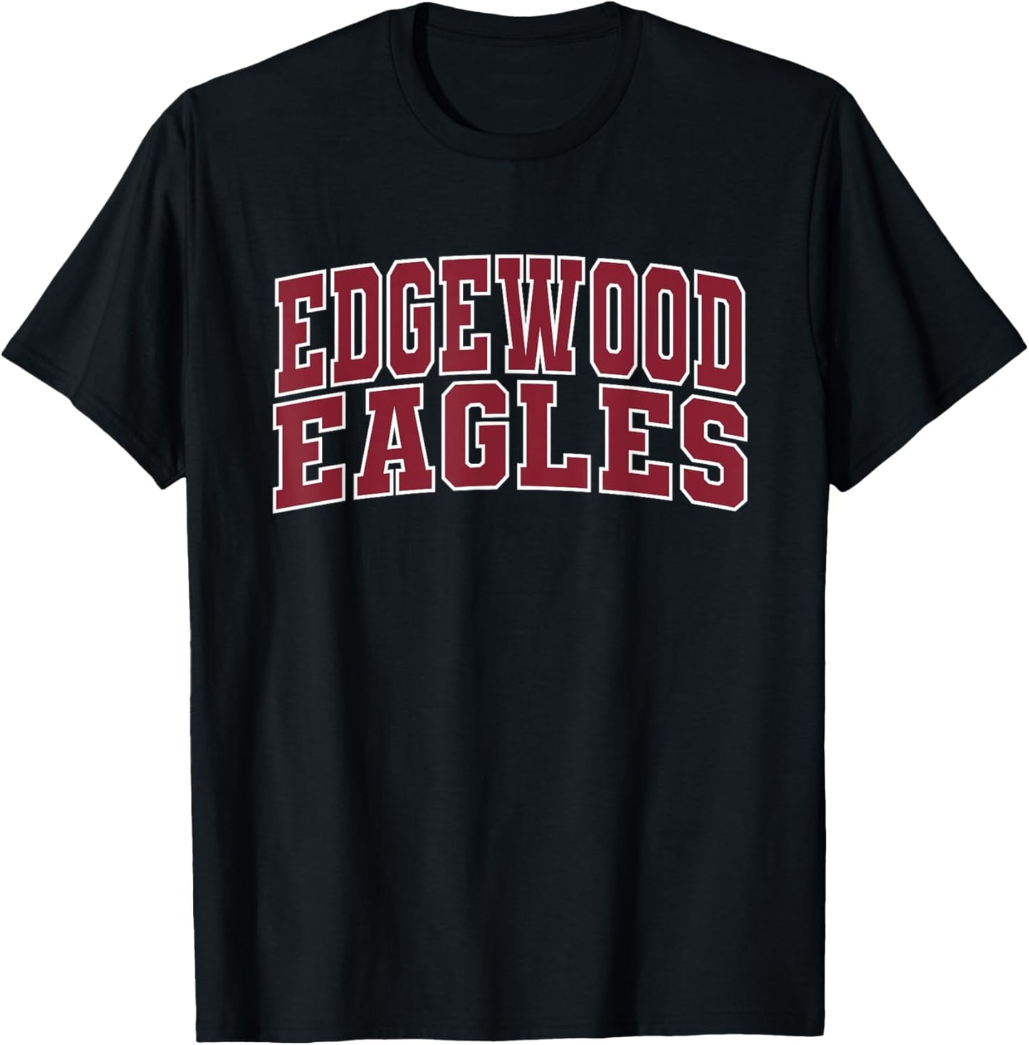 Edgewood College Eagles Apparel Sports Fan T-Shirt - T-Shirt | Black