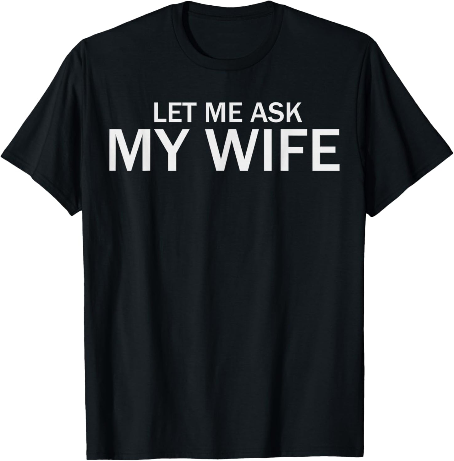 Funny Husband T-Shirt - T-Shirt | Black