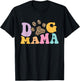 Dog Mama - Dog Owner Dog Mom Dog Lover T-Shirt - T-Shirt | Black