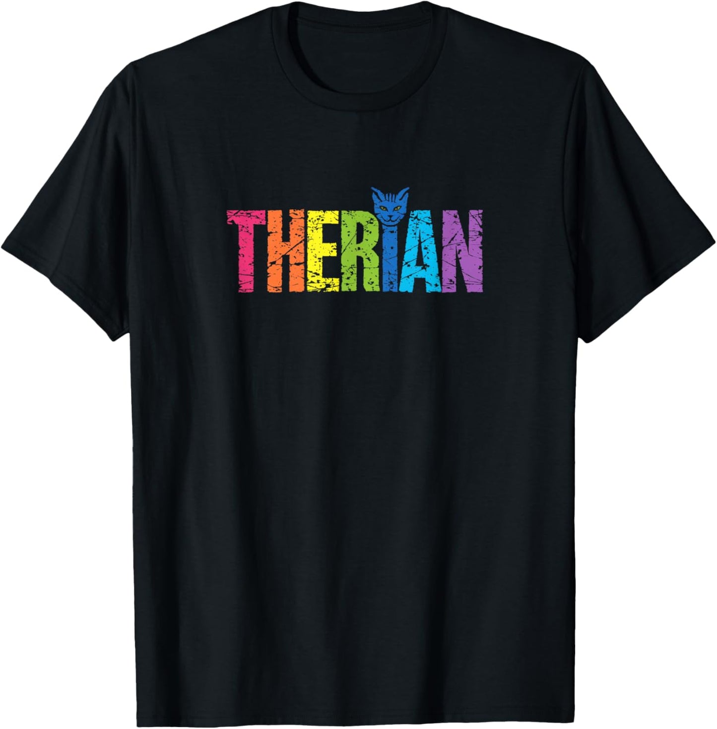 Therian Mask T-Shirt - T-Shirt | Black