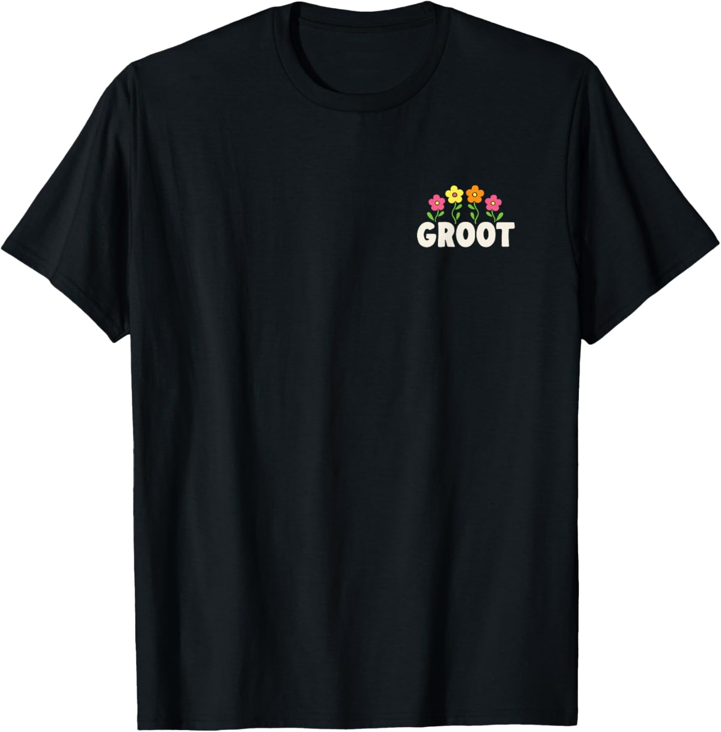 Guardians of The Galaxy - Enjoy The Little Things Baby Groot T-Shirt - T-Shirt | Black