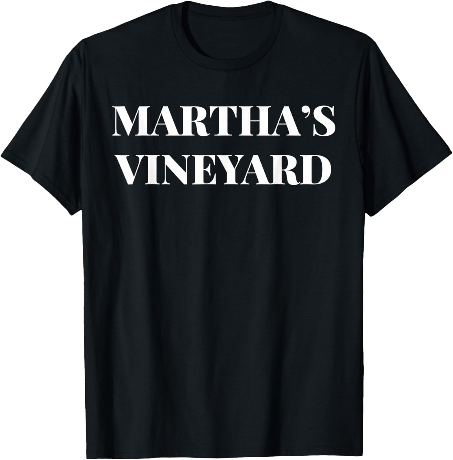 Vintage Martha's Vineyard T-Shirt - T-Shirt | Black